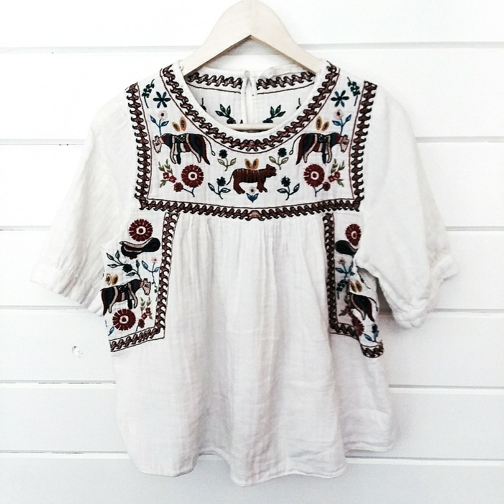 ZARA Trafaluc Collection Top Size Small